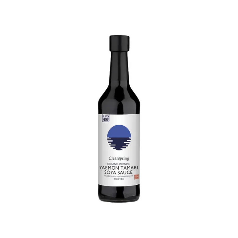 Clearspring Yaemon Tamari Glutenfri Soja Sauce 500ml Økologisk