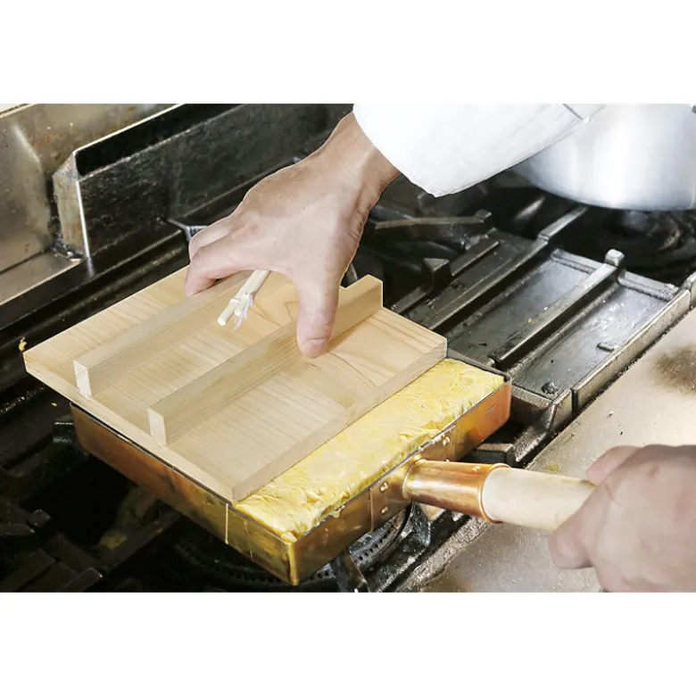 Sawara Tamagoyaki Trælåg 21x21cm